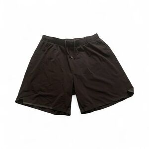 lululemon athletica Men's Black Athletic Linerless Shorts | Medium